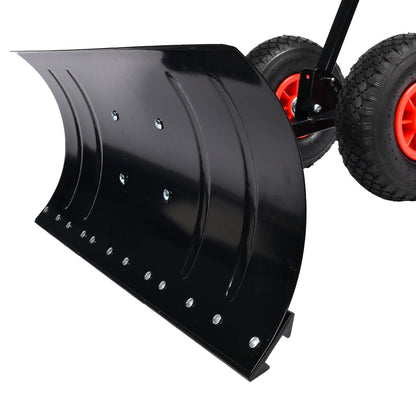 Plug manual pentru zăpadă Hercules, pe roți (5352)