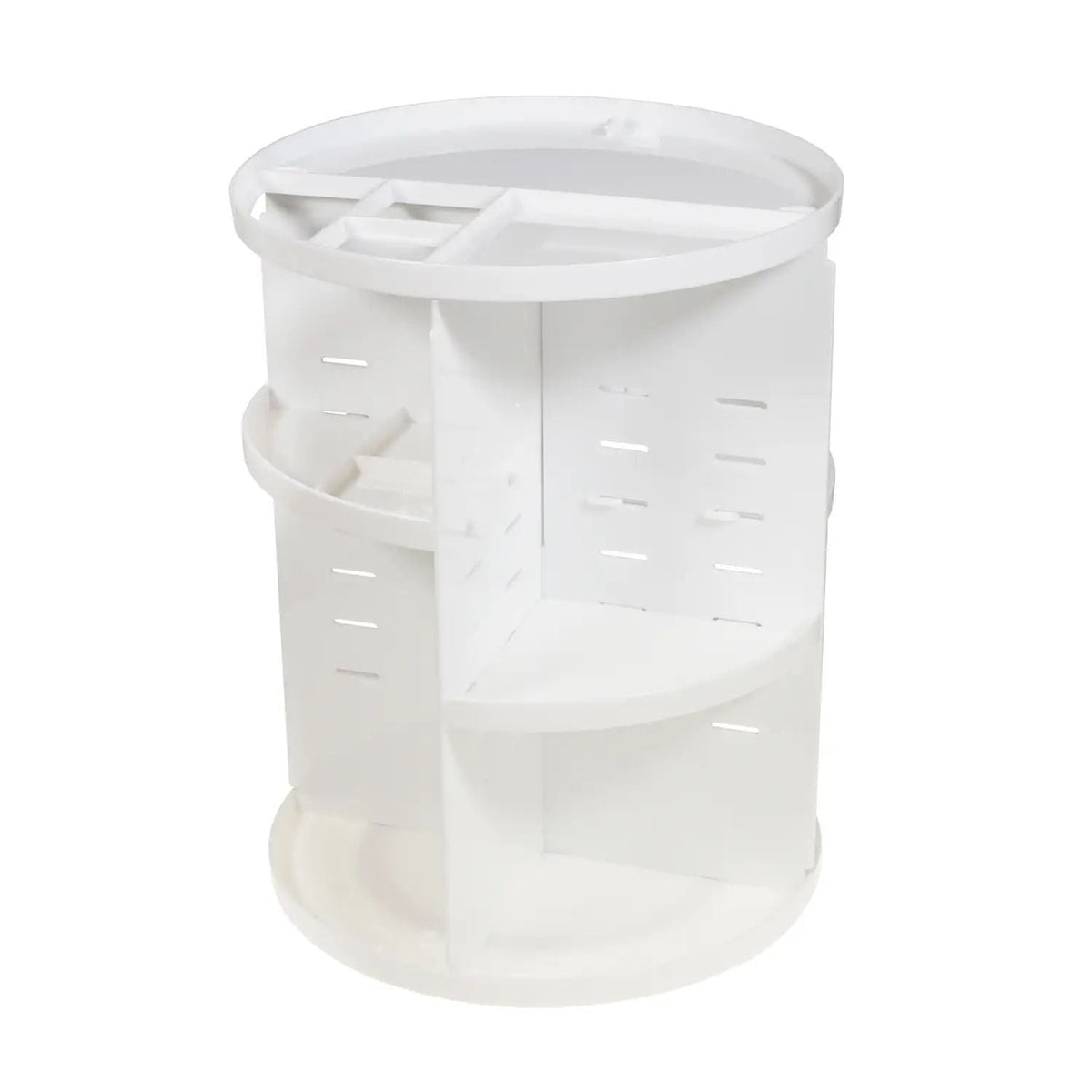 Organizator rotativ 360° pentru cosmetice, alb (71300001)