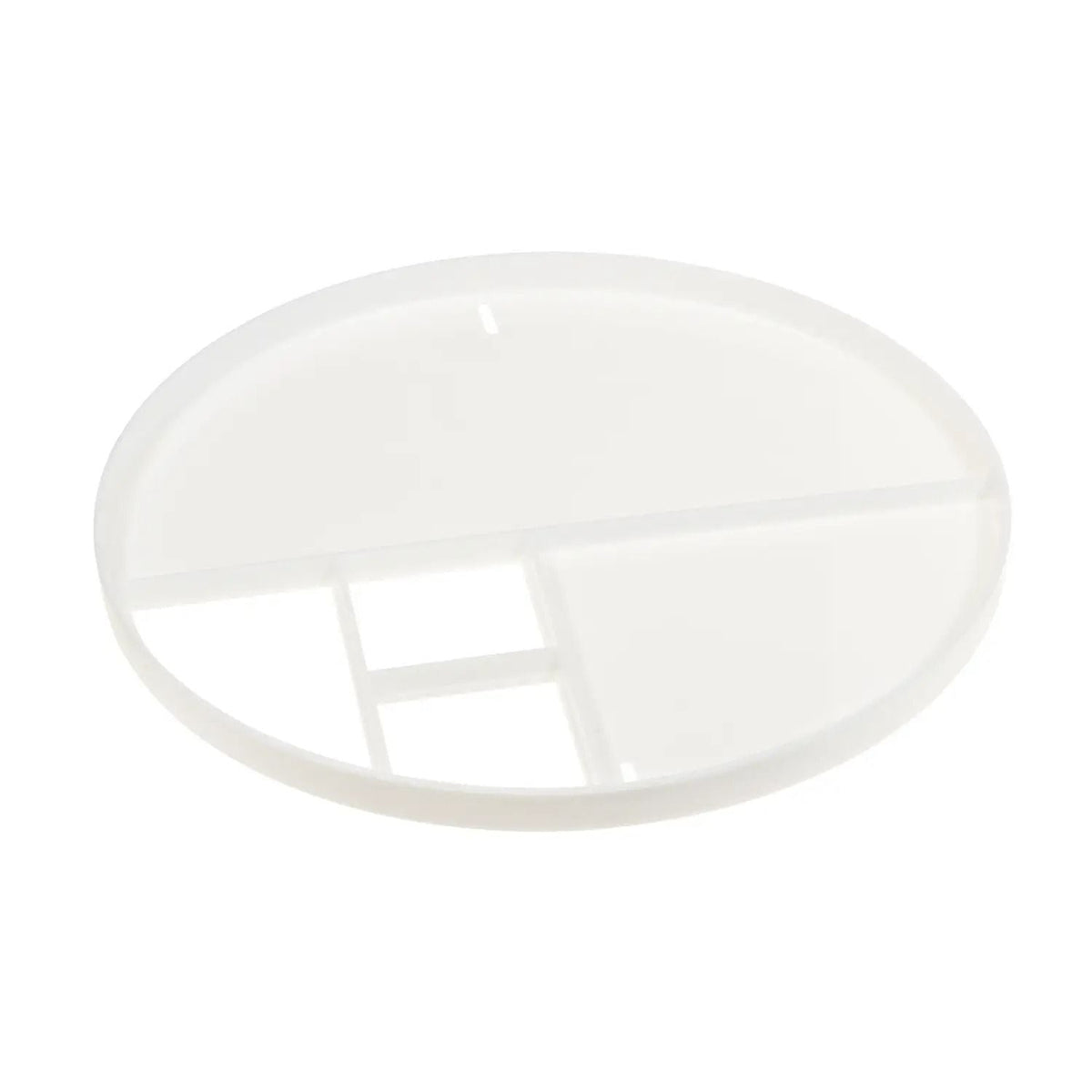 Organizator rotativ 360° pentru cosmetice, alb (71300001)