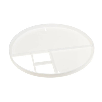 Organizator rotativ 360° pentru cosmetice, alb (71300001)