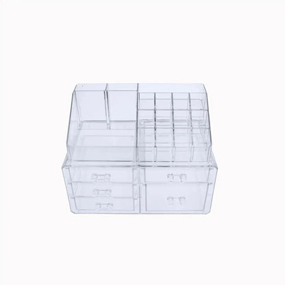 Organizator pentru cosmetice și bijuterii transparent (5461)