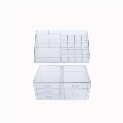 Organizator pentru cosmetice și bijuterii transparent (5461)