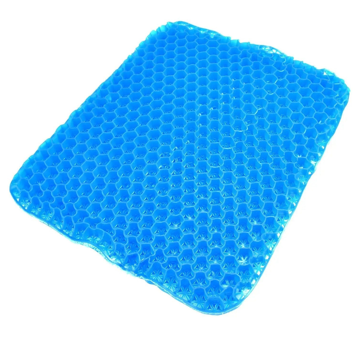 Perna ortopedică cu gel pentru scaun, albastră (8435)