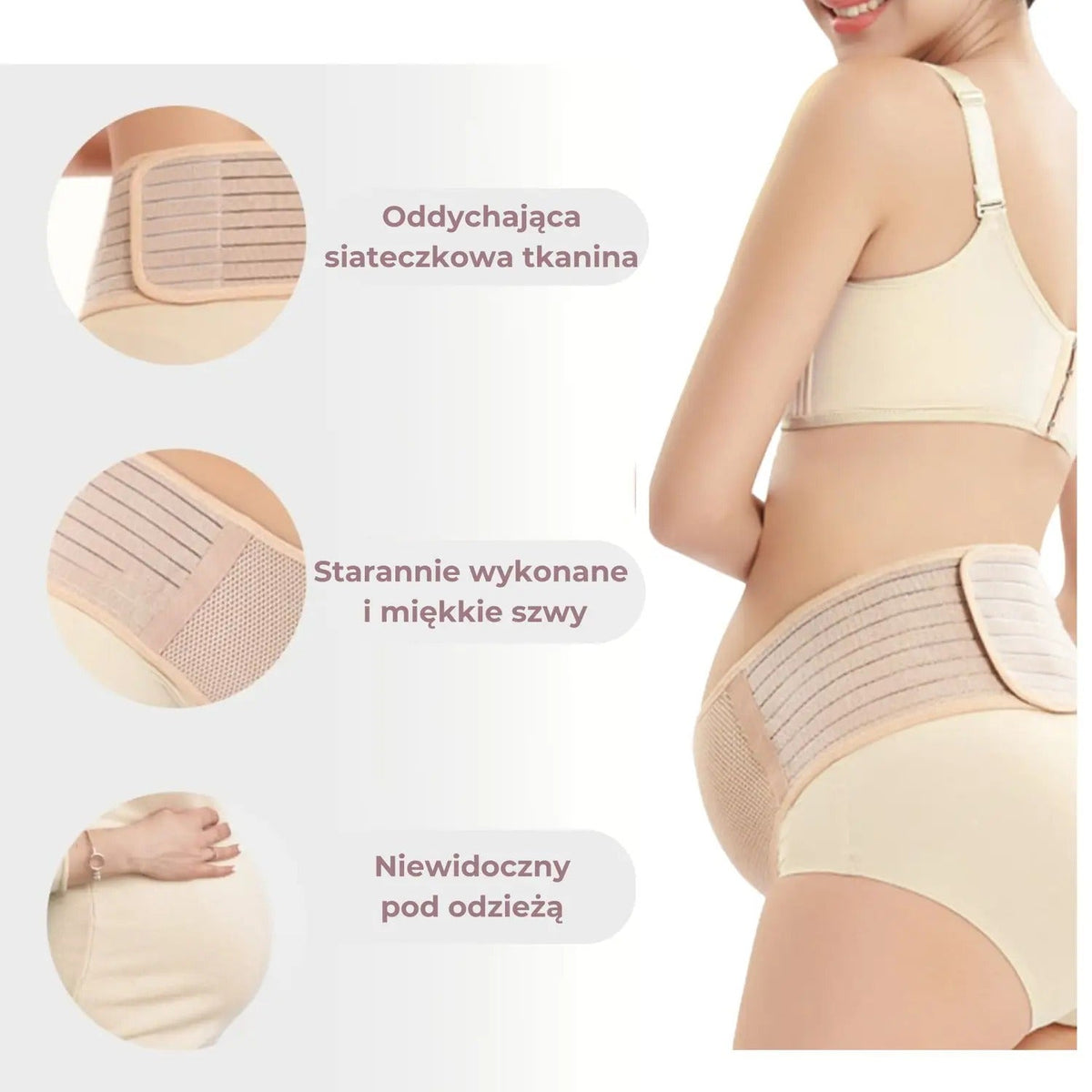 Centură anatomică de susținere pentru sarcină (89610002)