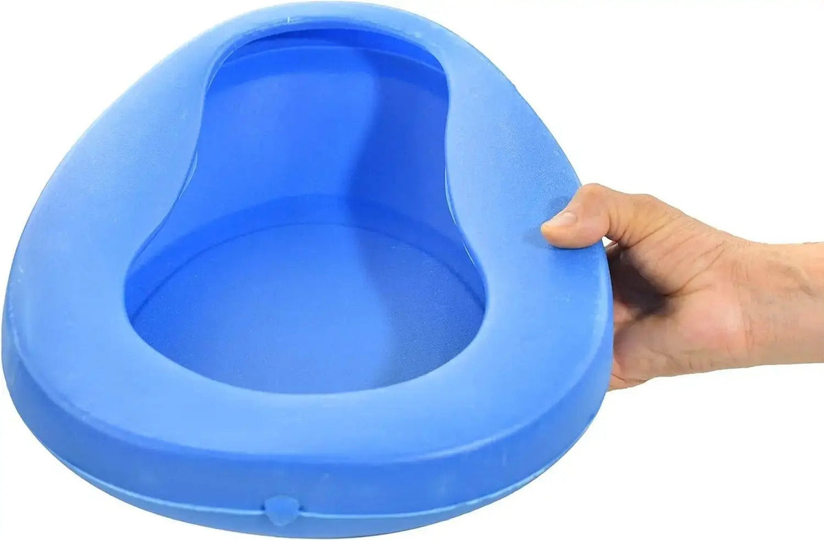 Bazinet sanitar din plastic pentru persoane imobilizate (8486)
