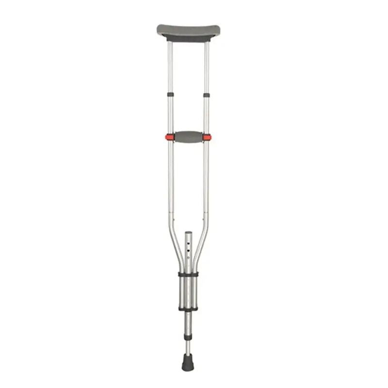 Cârjă axilară din aluminiu cu reglaj pe înălțime, ușoară (8224)