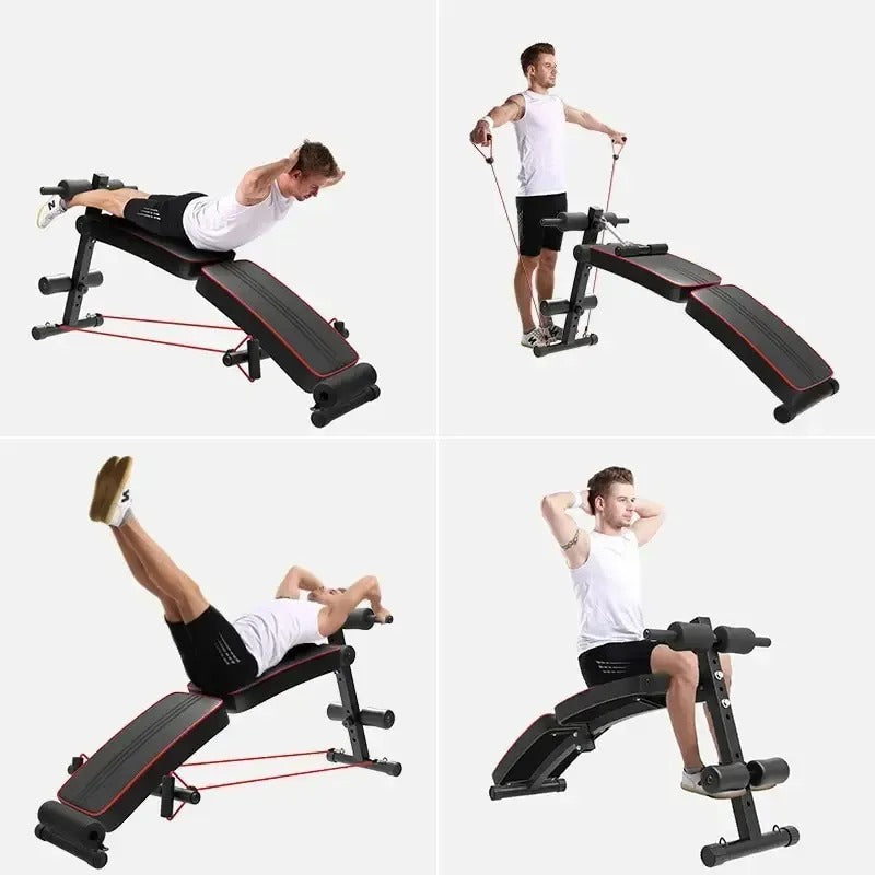 Bancă pliabilă multifuncțională pentru exerciții (7573)