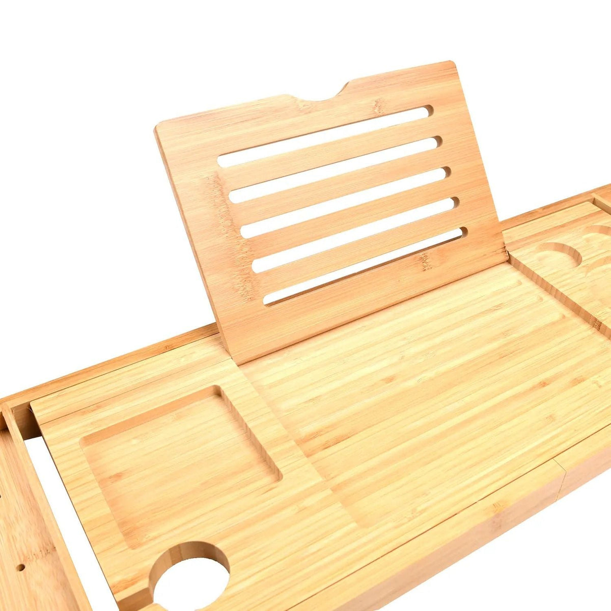Raft de baie din bambus extensibil pentru cadă (8433)