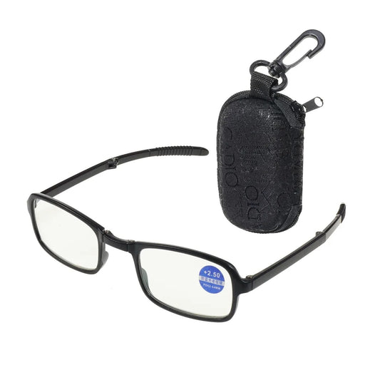 Ochelari pliabili pentru citit +2,5 dioptrii, cu husă (5370)