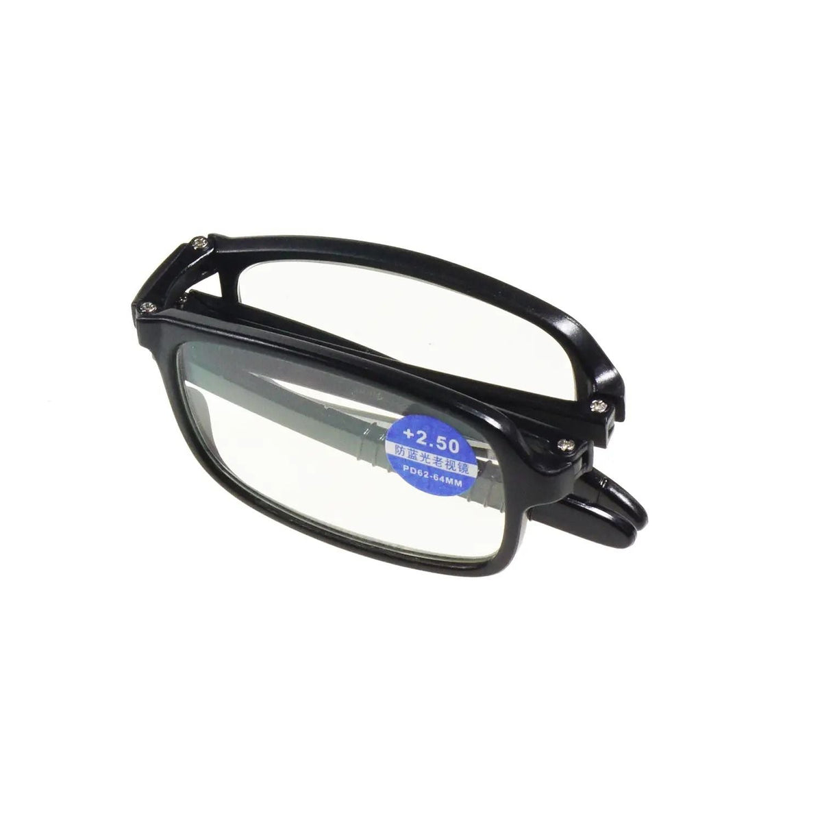 Ochelari pliabili pentru citit +2,5 dioptrii, cu husă (5370)
