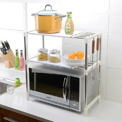 Raft de bucătărie suport pentru cuptor cu microunde, 3 niveluri, universal (5809)
