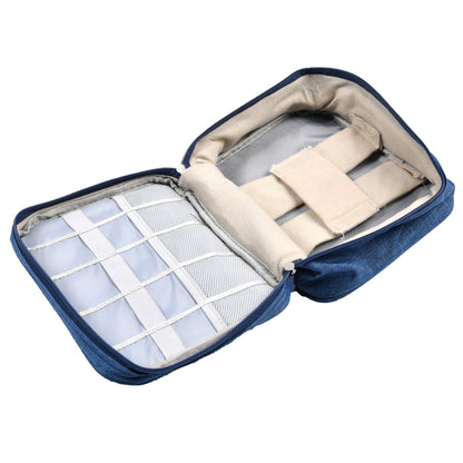 Organizator de Călătorie pentru Cablu și Încărcătoare - Albastru (55400001)