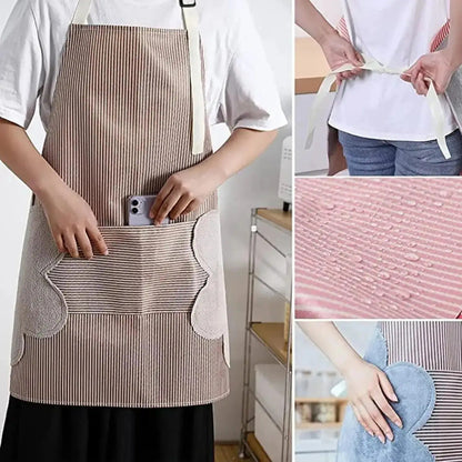 Șorț Gastronomic Impermeabil cu Buzunar (89920001)