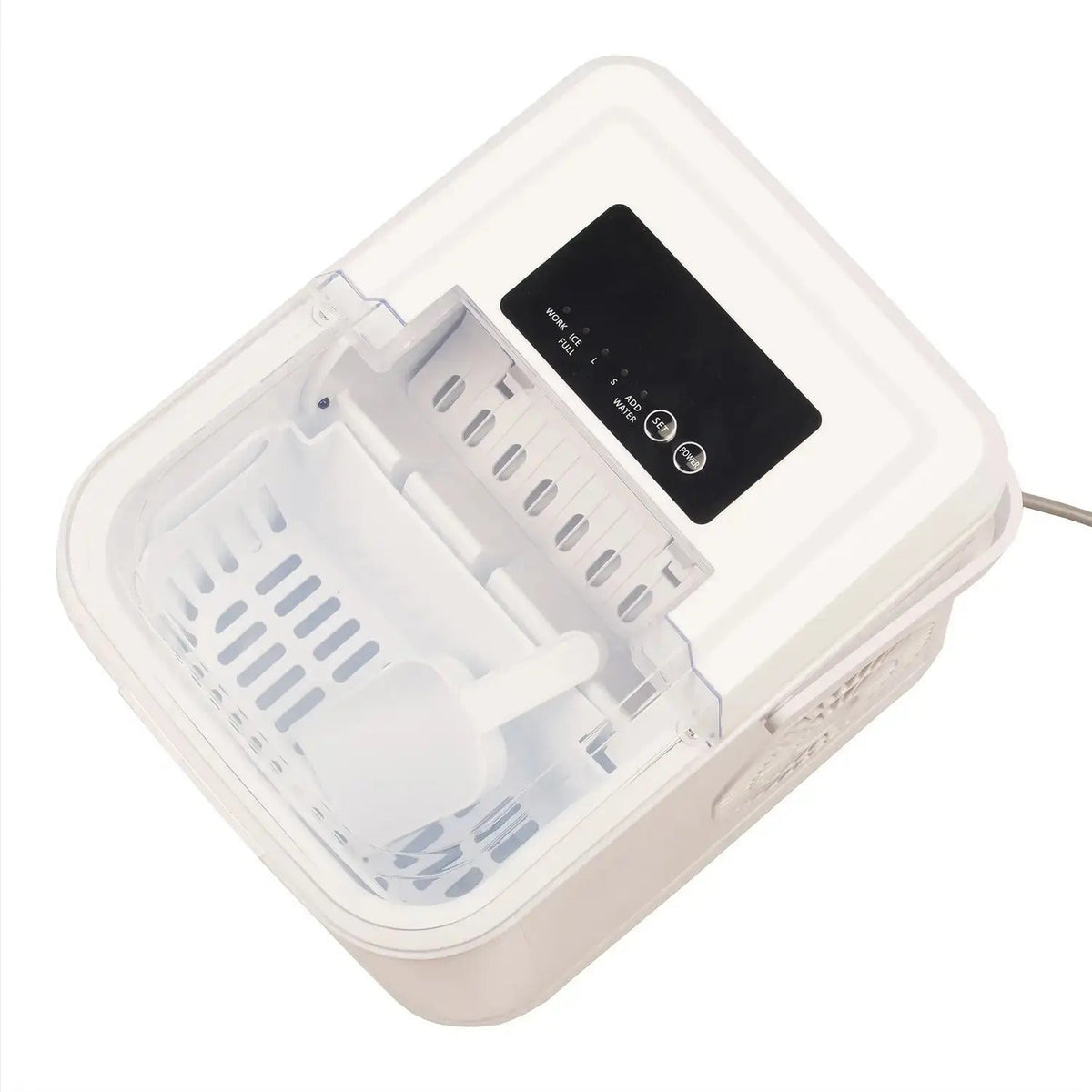 Mașină de gheață portabilă 110 W Albă (88960001)