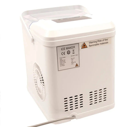 Mașină de gheață portabilă 110 W Albă (88960001)