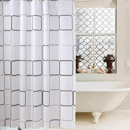 Perdea de Duș 200x240 cu 12 Cârlige (8431)
