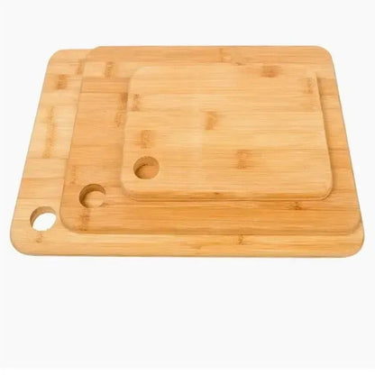 Set de 3 plăci de tăiat din bambus ecologice (91750001)