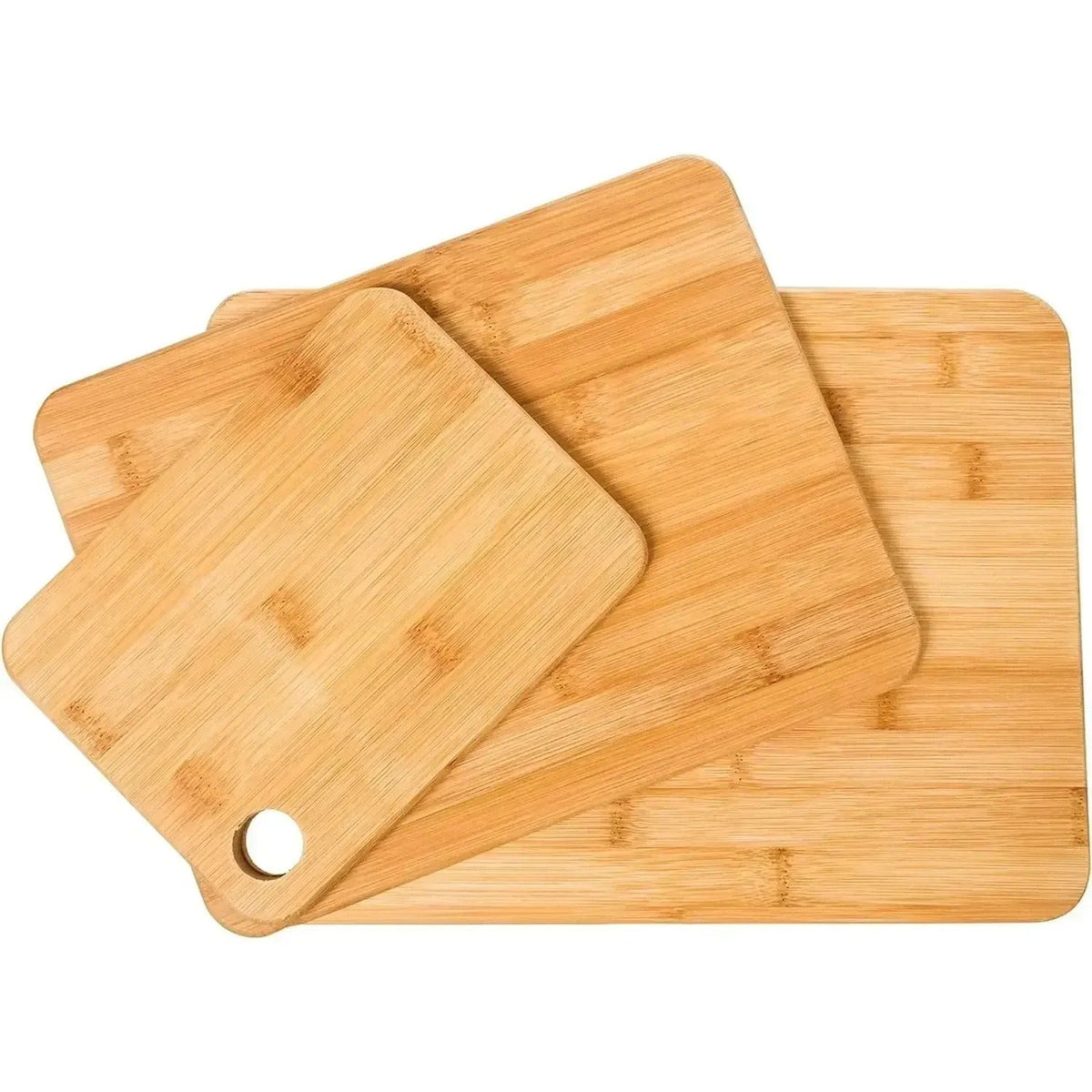 Set de 3 plăci de tăiat din bambus ecologice (91750001)