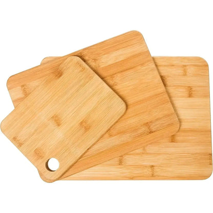 Set de 3 plăci de tăiat din bambus ecologice (91750001)