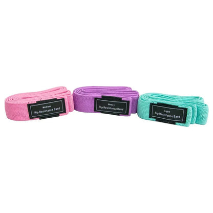 Set de 3 benzi textile pentru fitness (8148)