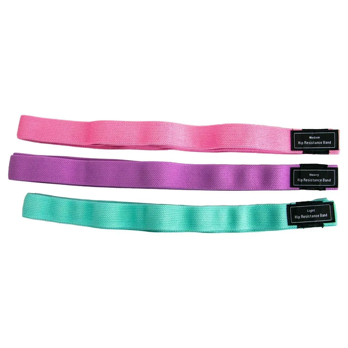 Set de 3 benzi textile pentru fitness (8148)
