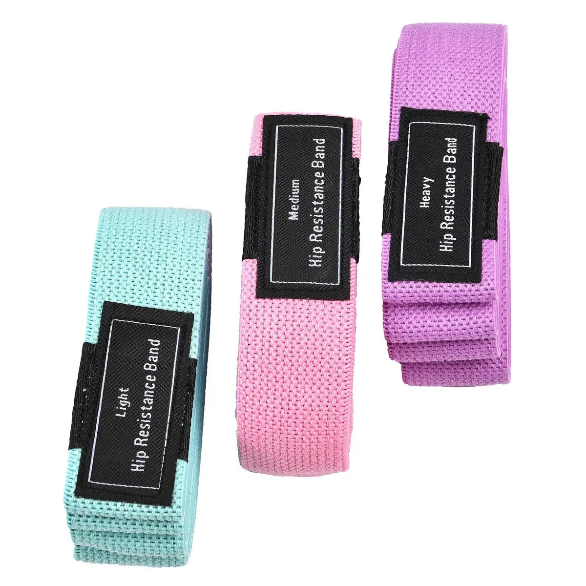 Set de 3 benzi textile pentru fitness (8148)