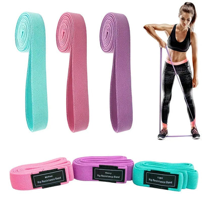 Set de 3 benzi textile pentru fitness (8148)