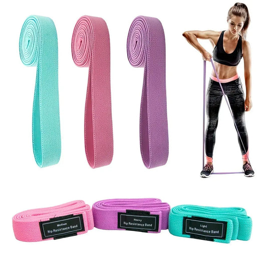 Set de 3 benzi textile pentru fitness (8148)