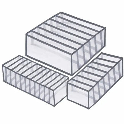Organizator pentru sertar - recipient pentru lenjerie, set de 3 bucăți (60020001)