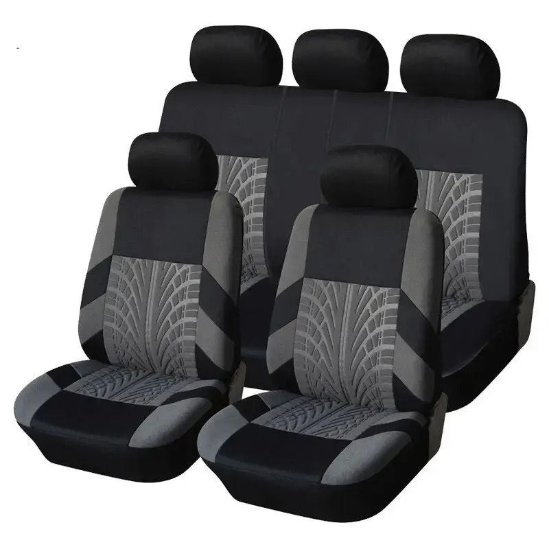 Huse Universale pentru Scaune Auto Negru Gri (4907)