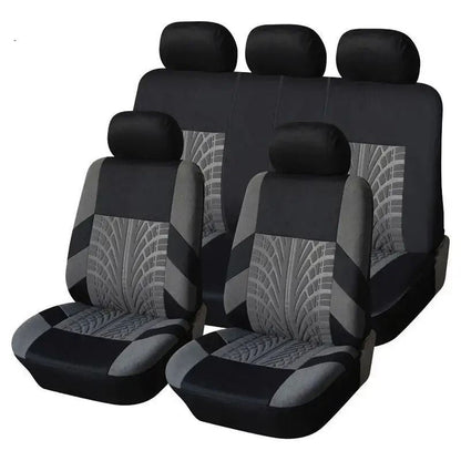 Huse Universale pentru Scaune Auto Negru Gri (4907)
