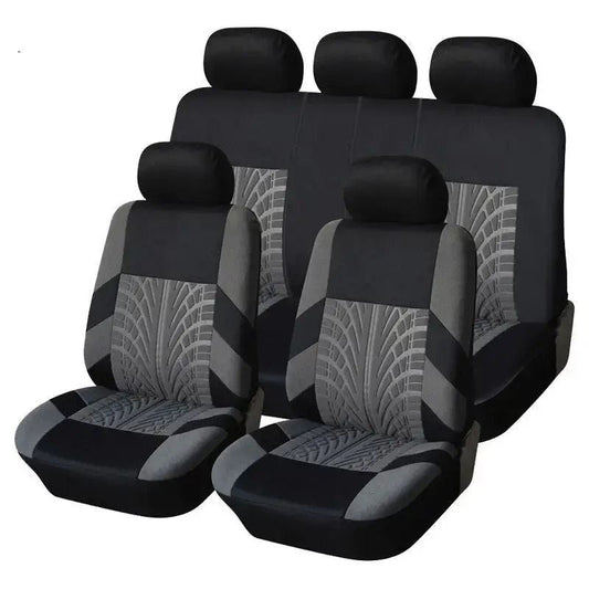 Huse Universale pentru Scaune Auto Negru Gri (4907)